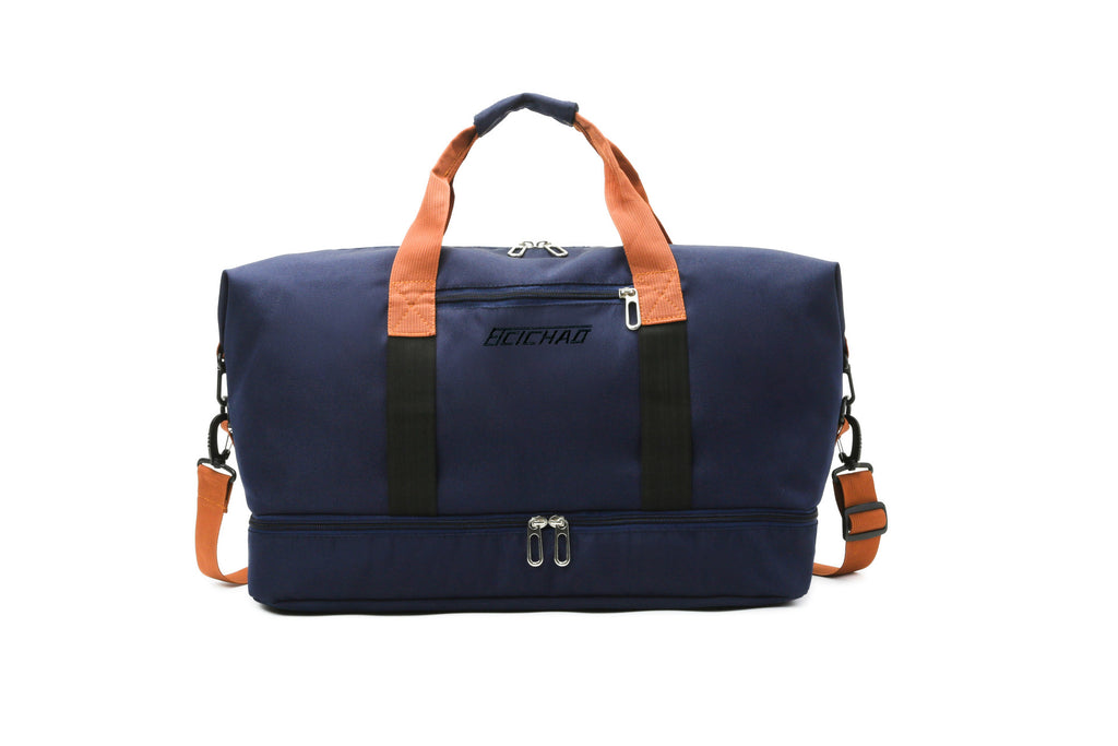 Large Capacity Lightweight Carry On Travel Bag for Men and Women Perfect for Short Trips Business Travel Weekend Getaways with Shoe Compartment and Multiple Organizational Pockets