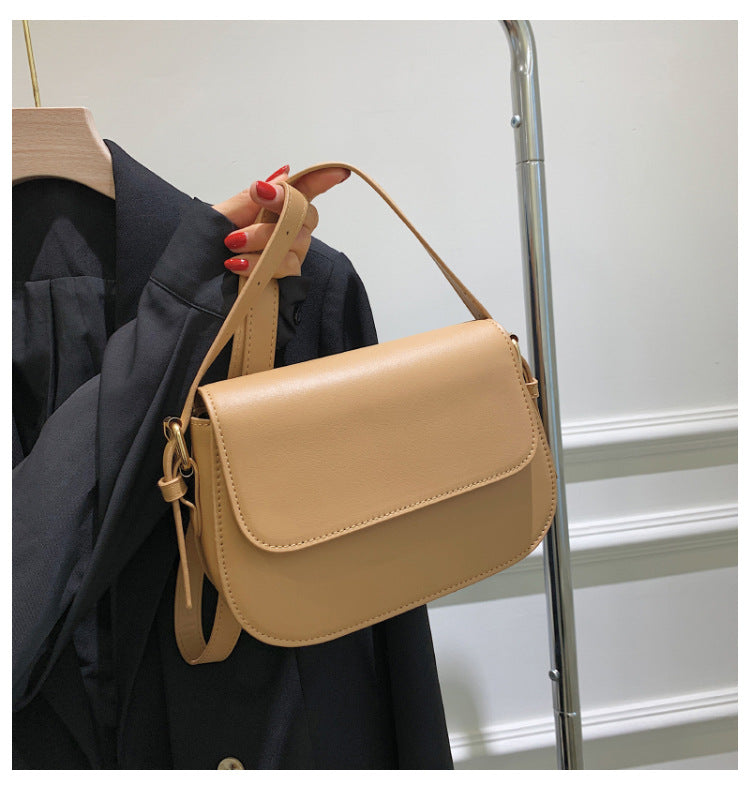 Women Small Crossbody Bag 2026 New Fashion Minimalist Shoulder Bag Retro Square Design Lightweight Everyday Purse for Casual Office Travel Stylish Trendy Ladies Handbag