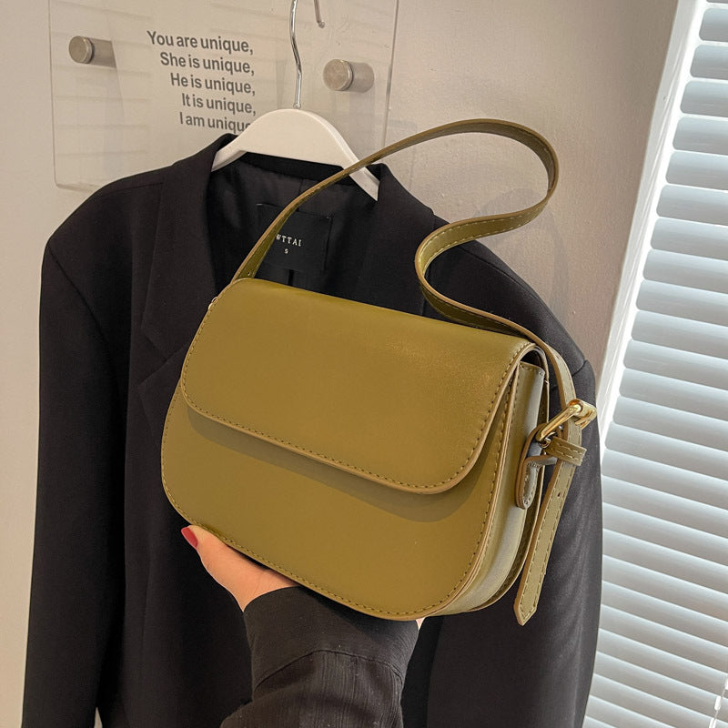 Women Small Crossbody Bag 2026 New Fashion Minimalist Shoulder Bag Retro Square Design Lightweight Everyday Purse for Casual Office Travel Stylish Trendy Ladies Handbag