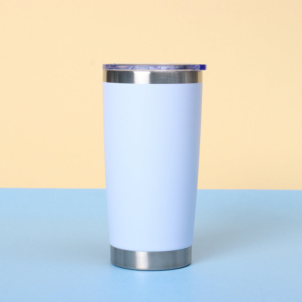 20 oz Car Travel Mug Stainless Steel Vacuum Insulated Coffee Cup for Cars with Spill Proof Lid Portable Thermal Drink Container BPA Free Dishwasher Safe Custom Logo Available