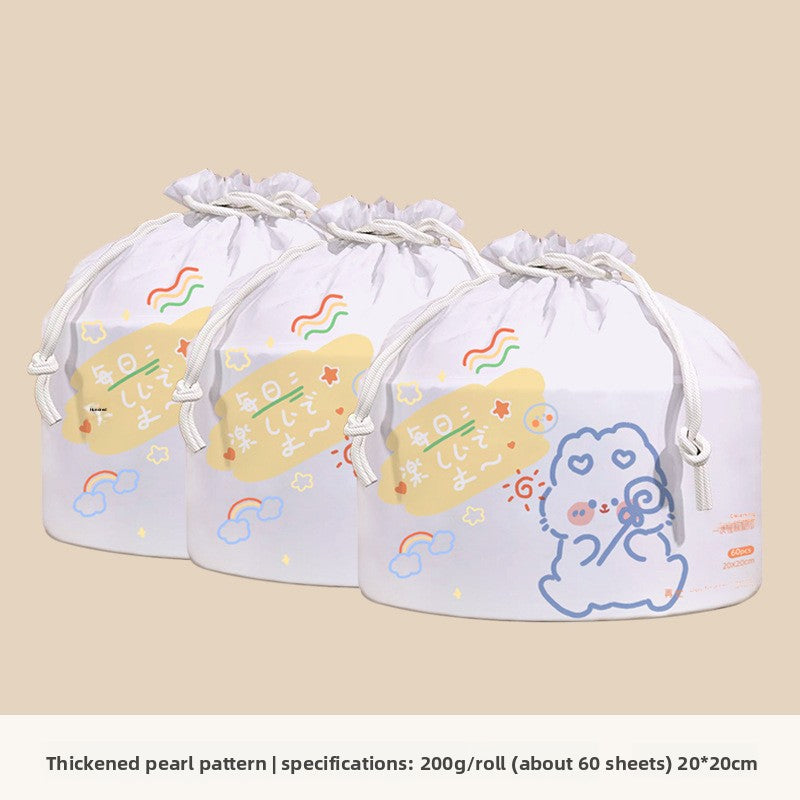 Premium 100% Cotton Disposable Face Towels for Face Cleansing Makeup Removal and Baby Care Soft Hypoallergenic Gentle on Skin Bulk Pack for Home Spa and Travel