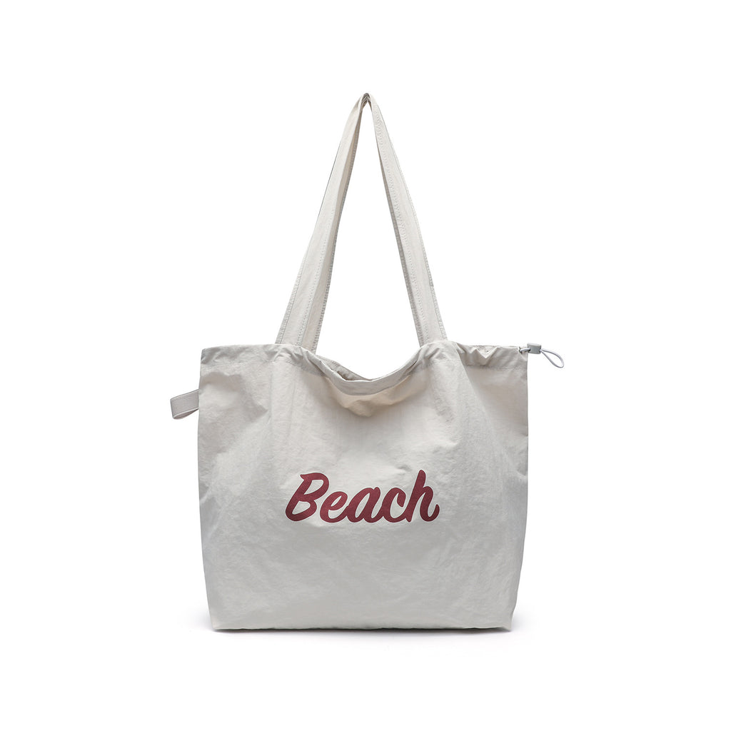 Large Capacity Summer Canvas Tote Bag for Women Stylish Casual Work Commuting Beach Shopping Lightweight Durable Eco Friendly Fashion Handbag