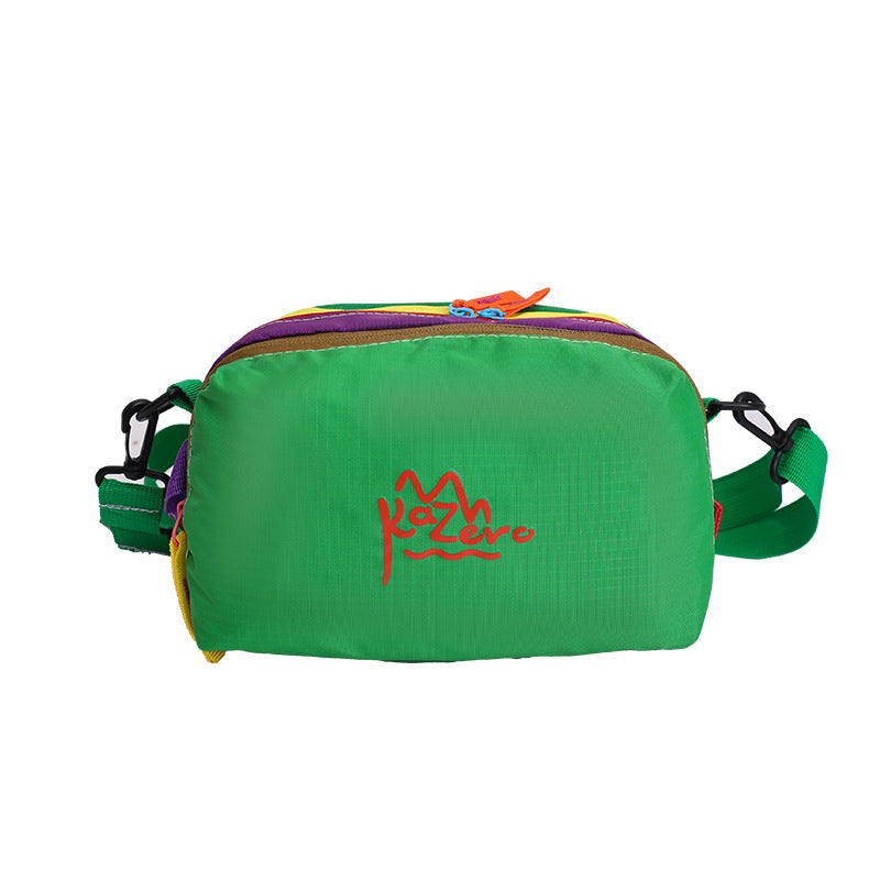 2026 Spring Summer New Fashion Waterproof Crossbody Bag Large Capacity Multi Layer Patchwork Contrast Color Tote Shoulder Bag for Travel Gym Toiletry Organizer Stylish Lightweight Daily Use