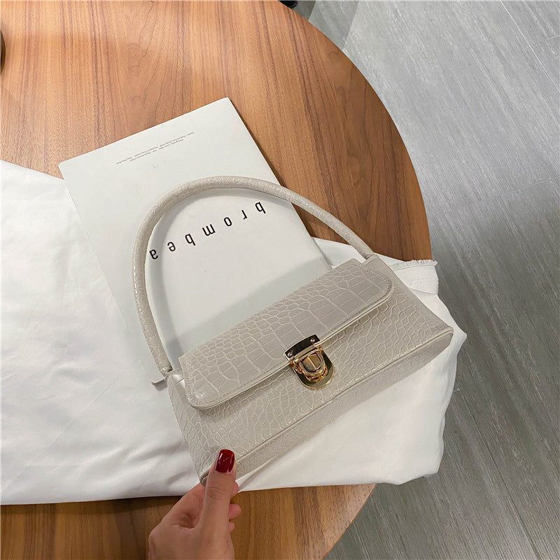 Women Fashion Handbag 2026 New Trendy Korean Style Pebbled Texture Top Handle Crossbody Bag for Casual Office Streetwear Stylish Lightweight Everyday Purse