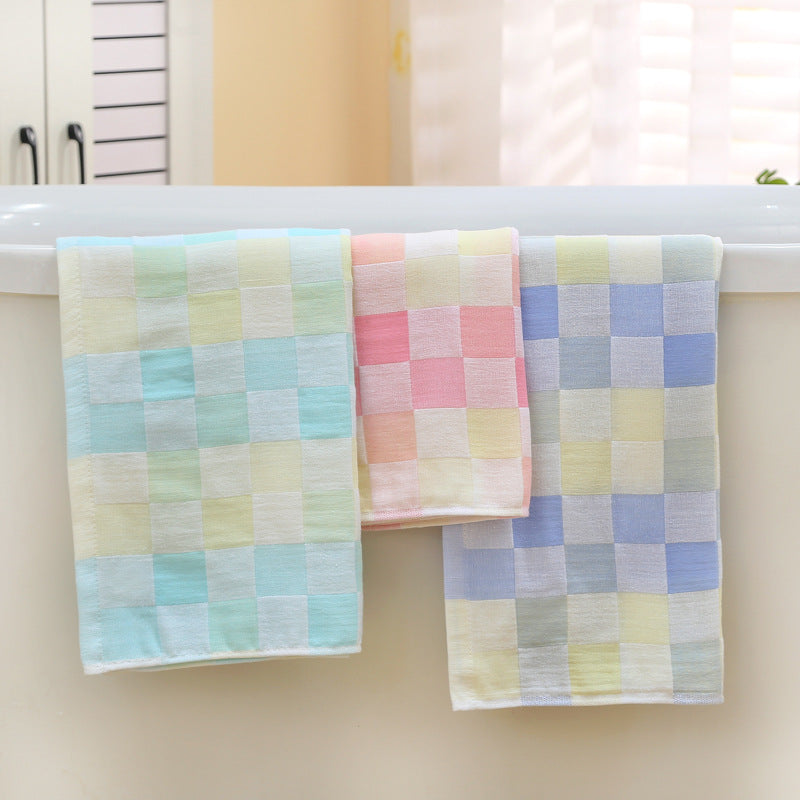 High Absorbency Double Layer Gauze Bath Towel 70x140 cm Soft Skin Friendly for Adults Kids Babies Quick Dry Lightweight Cotton Bath Sheet Wholesale Bulk Supply