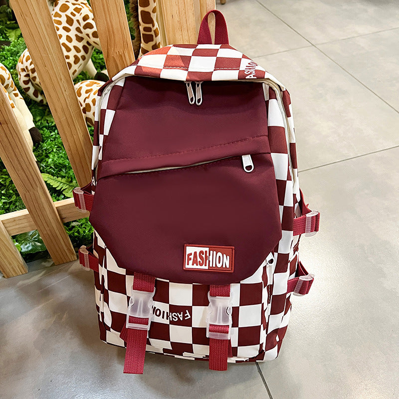 Women Backpack 2026 New Minimalist Korean Style School Bag for High School and Middle School Students Large Capacity Lightweight Durable College Backpack with Laptop Compartment and Multiple Pockets