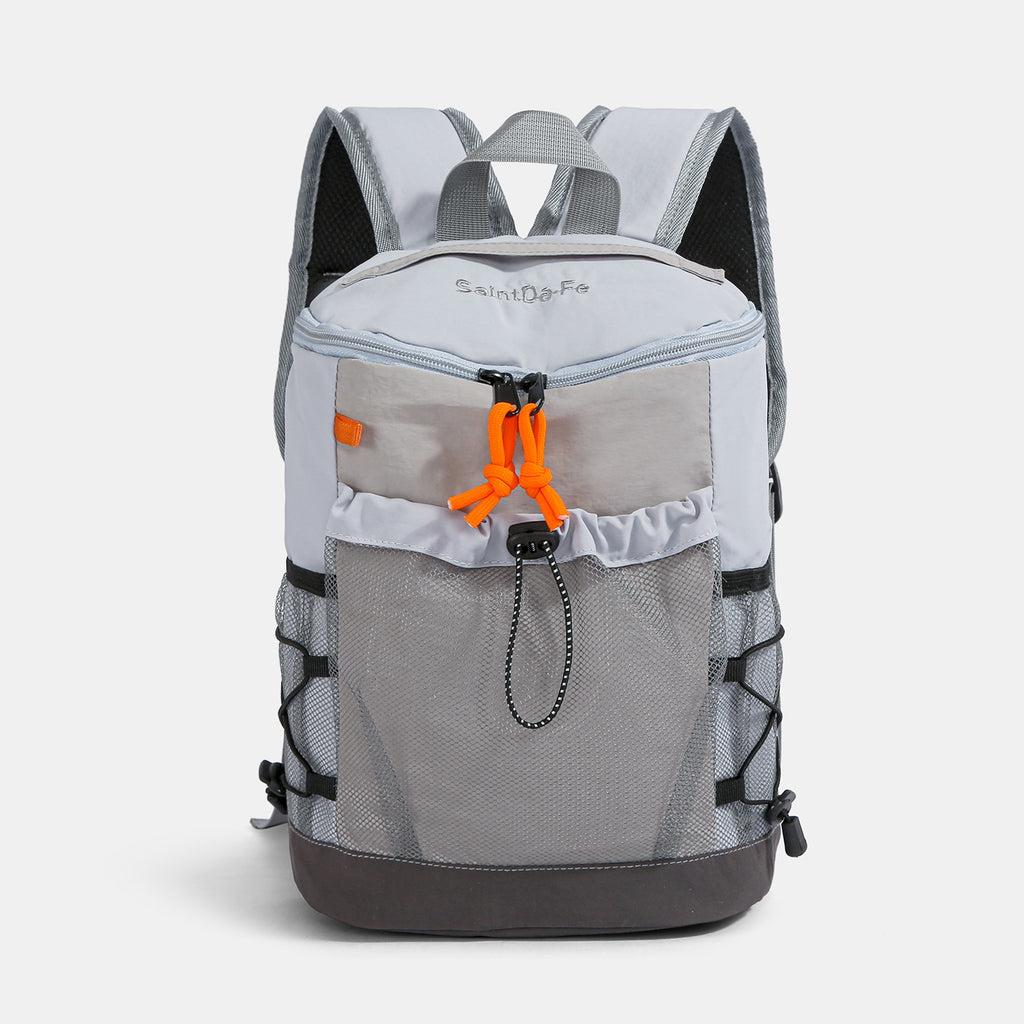 Trendy Minimalist Nature Inspired Adjustable Drawstring Backpack for Women and Men Lightweight Durable Travel Hiking College Daily Use with Large Capacity Spacious Main Compartment and Multiple Pocket