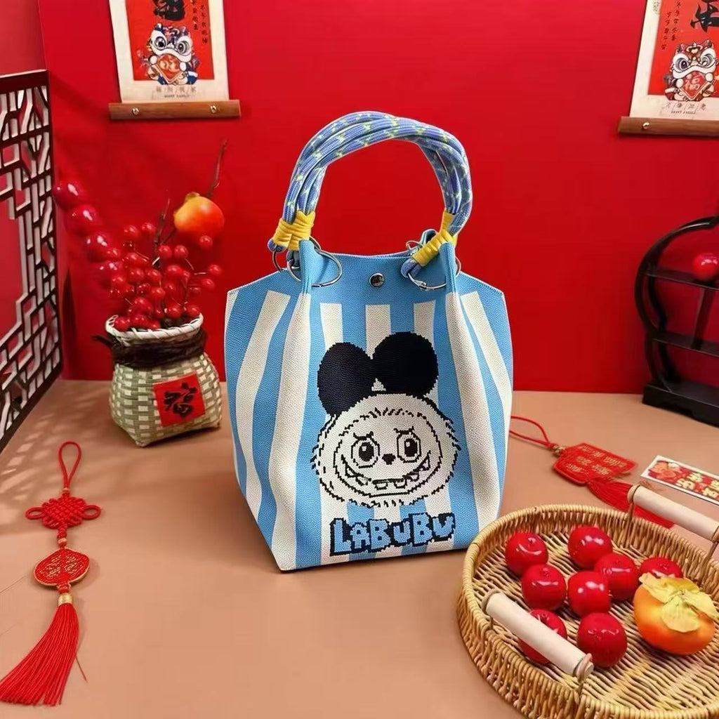 Korean Minimalist Floral Tote Bag for Women Stylish Lightweight Everyday Shoulder Bag Fashionable Office Commute and Casual Outing Purse with Spacious Interior and Trendy Aesthetic