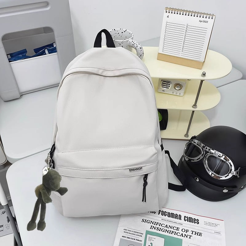 Men's Large Capacity Laptop Backpack for Travel College Students High School Teens Unisex Minimalist Durable Water Resistant Lightweight Shoulder Bag with USB Charging Port and Multiple Compartments