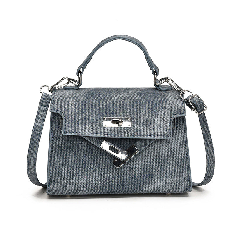 Luxury Minimalist Women Handbag Small Square Crossbody Bag Korean Style Fashionable Retro Office Tote Purse for Daily Commuting and Casual Outings 2026 New Design