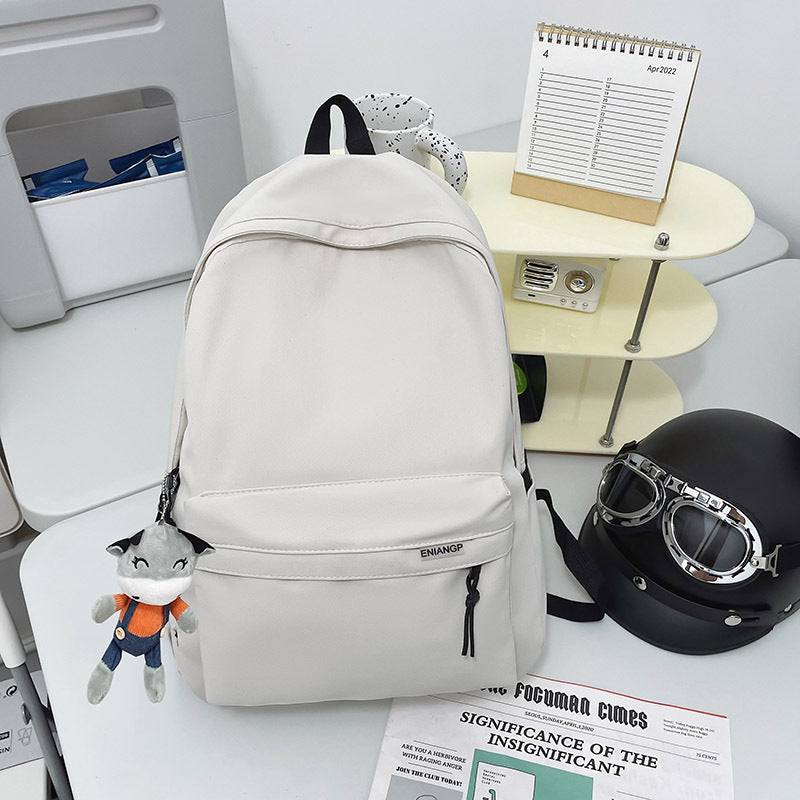 Men's Large Capacity Laptop Backpack for Travel College Students High School Teens Unisex Minimalist Durable Water Resistant Lightweight Shoulder Bag with USB Charging Port and Multiple Compartments