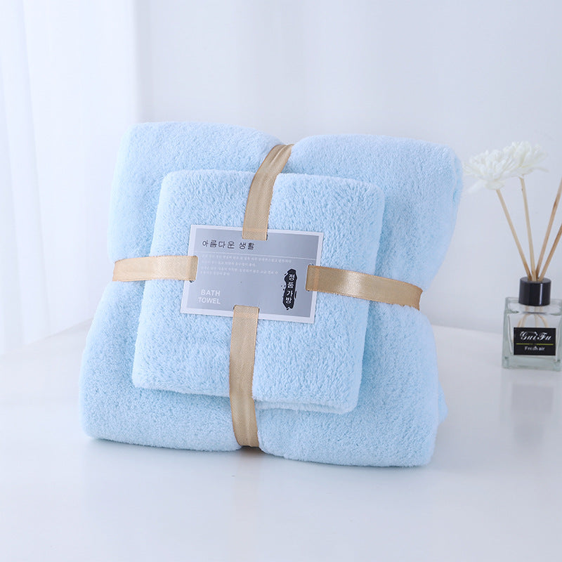 Premium Soft Absorbent Quick Dry Bath Towel Set with Matching Face Towels Ideal for Daily Use Wedding Gifts Hotel Amenities Spa and Home Decor Bulk Wholesale Available