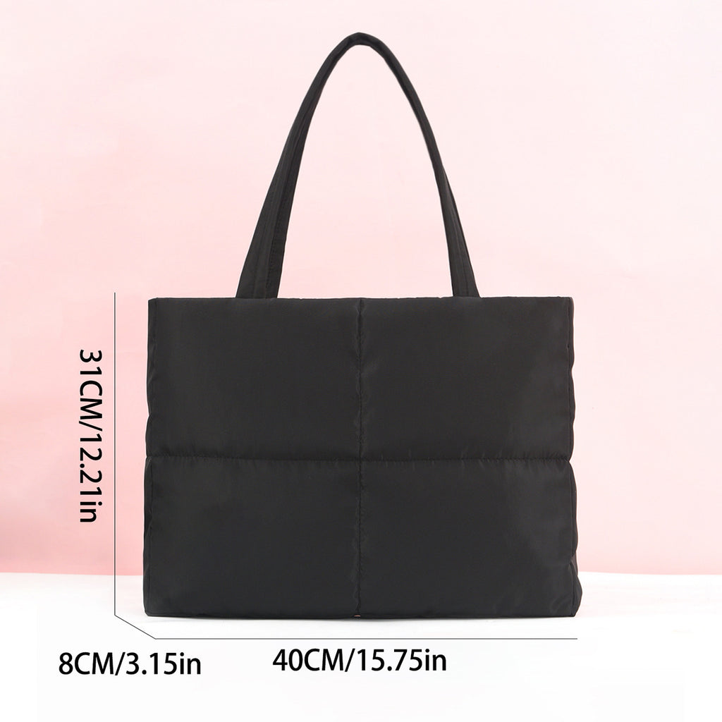 2024 New Fashion Women Large Capacity Crossbody Bag Soft Faux Fur Lined Underarm Shoulder Tote Bag Casual Minimalist Design Lightweight Durable Everyday Use Travel Work School Purse