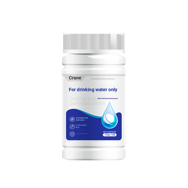 Drinking water purifier tablets