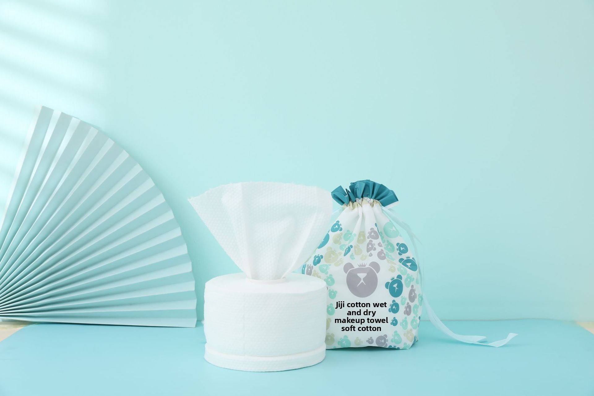 Premium Ultra Soft Disposable Cotton Facial Cleansing Towels Roll for Face Body Baby Sensitive Skin Gentle Exfoliating Moist or Dry Use Hypoallergenic Eco Friendly Makeup Remover