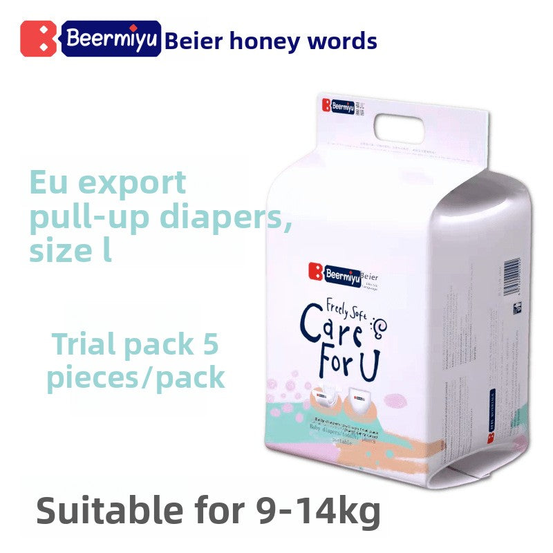BeeRmiyu Baby Diapers Trial Pack 5 Pieces Ultra Soft Hypoallergenic Breathable Disposable Diapers for Newborns Infants Toddlers Ideal for Winter Fall Outdoor Use Gentle on Sensitive Skin