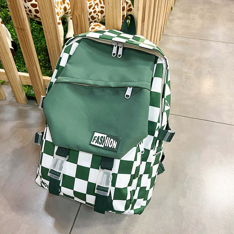 Women Backpack 2026 New Minimalist Korean Style School Bag for High School and Middle School Students Large Capacity Lightweight Durable College Backpack with Laptop Compartment and Multiple Pockets