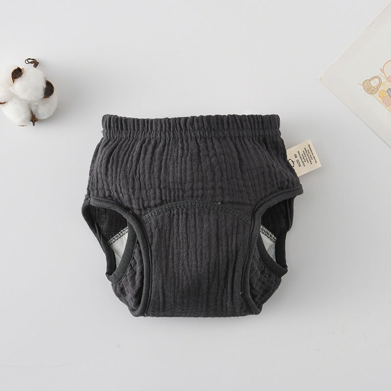 Premium Korean Style Baby Gauze Diaper Liners Reusable Cloth Diaper Covers Training Pants Breathable Soft Cotton Leak Proof Absorbent for Newborns Toddlers
