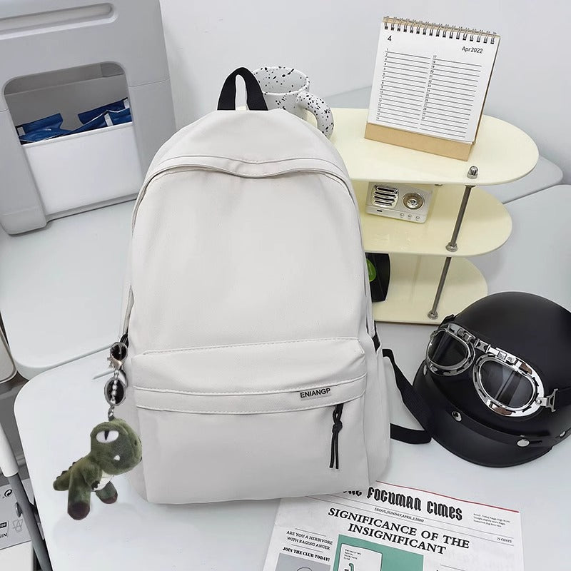 Men's Large Capacity Laptop Backpack for Travel College Students High School Teens Unisex Minimalist Durable Water Resistant Lightweight Shoulder Bag with USB Charging Port and Multiple Compartments