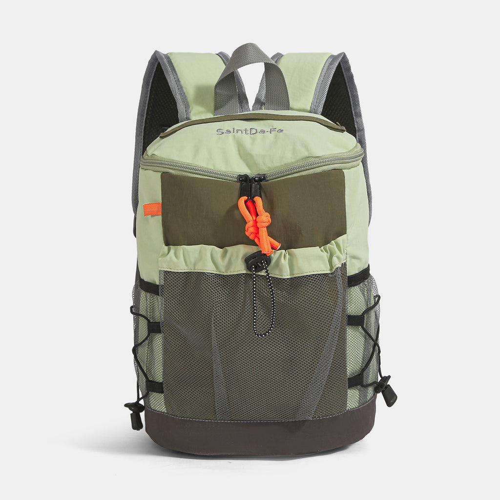 Trendy Minimalist Nature Inspired Adjustable Drawstring Backpack for Women and Men Lightweight Durable Travel Hiking College Daily Use with Large Capacity Spacious Main Compartment and Multiple Pocket