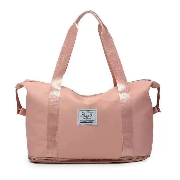 Stylish Lightweight Travel Tote Bag for Women Large Capacity Carry On Handbag Perfect for Short Trips Gym Yoga Fitness Work Commuting and Daily Use with Multiple Compartments and Durable Water Resista