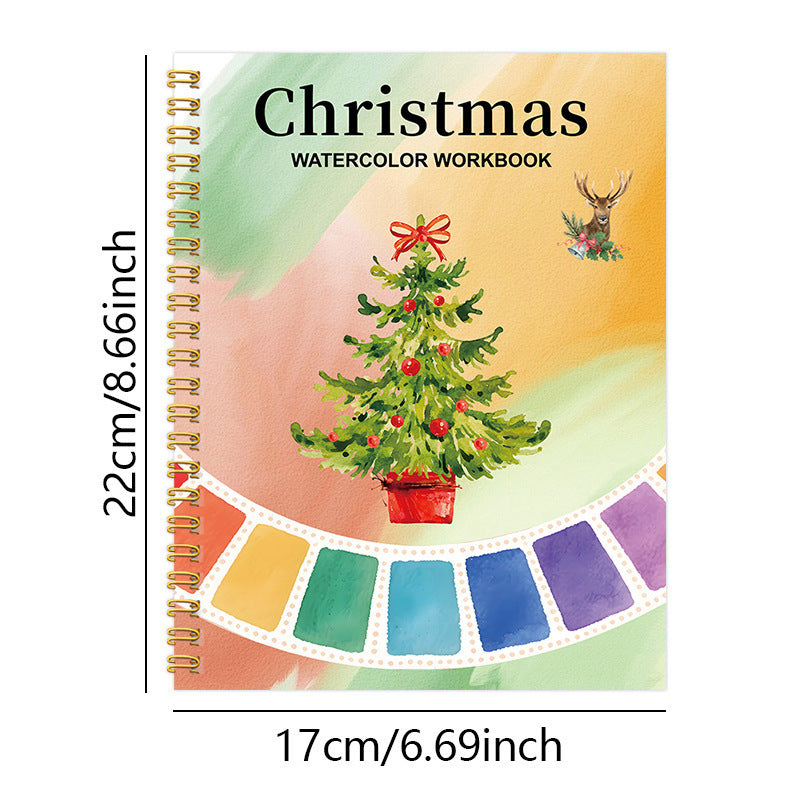 Professional Watercolor Workbook for Beginners and Artists Featuring Floral and Bird Illustrations Practice Book with High Quality Bleed Proof Paper for Wet Media Painting