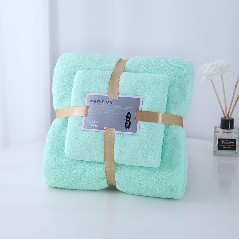 Premium Soft Absorbent Quick Dry Bath Towel Set with Matching Face Towels Ideal for Daily Use Wedding Gifts Hotel Amenities Spa and Home Decor Bulk Wholesale Available