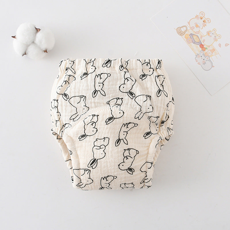 Premium 100% Cotton Korean Style Training Pants for Toddlers Easy Pull Up Potty Training Underwear Breathable Absorbent Leak Proof Diaper Alternative Soft Comfortable A Grade Safety Certified