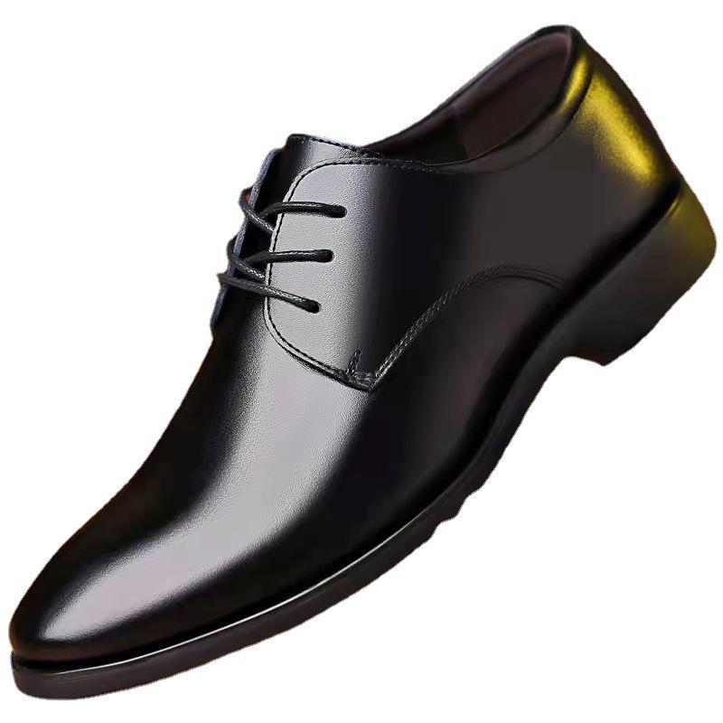 Men's British Style Soft Leather Business Loafers