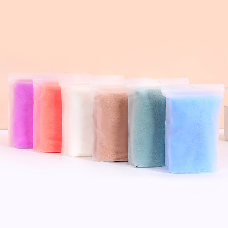 Premium Soft Coral Fleece Towel Set 3 Piece Bath Towel Hand Towel Washcloth Gift Box for Wedding Baby Shower Housewarming Personalized Logo Custom Wholesale
