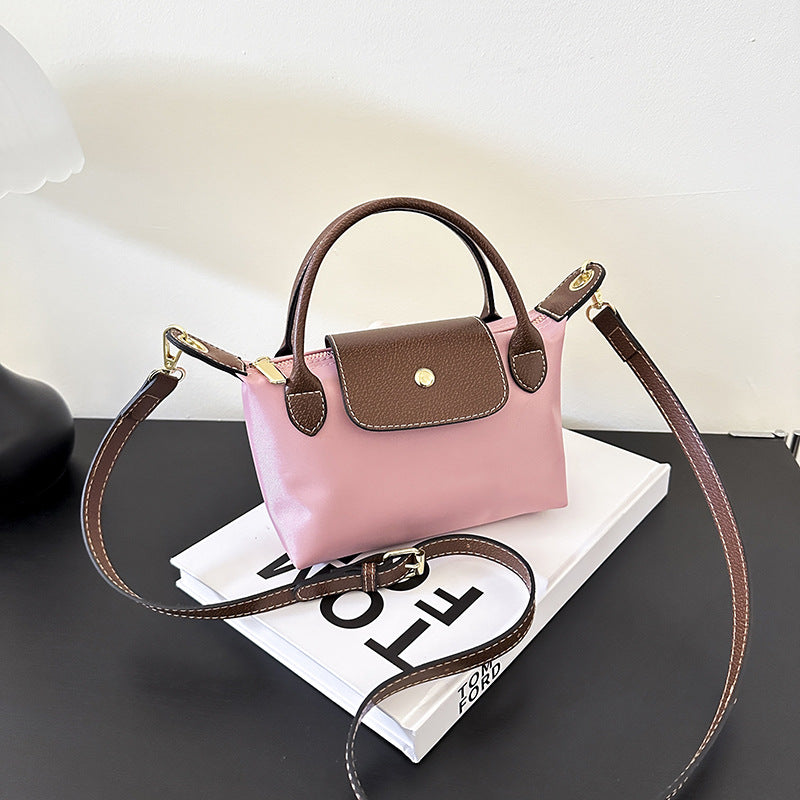 2024 New Autumn Winter Women Nylon Puff Bag Stylish Minimalist Crossbody Shoulder Handbag Lightweight Durable Fashionable Everyday Purse for Work Travel Casual Outfits