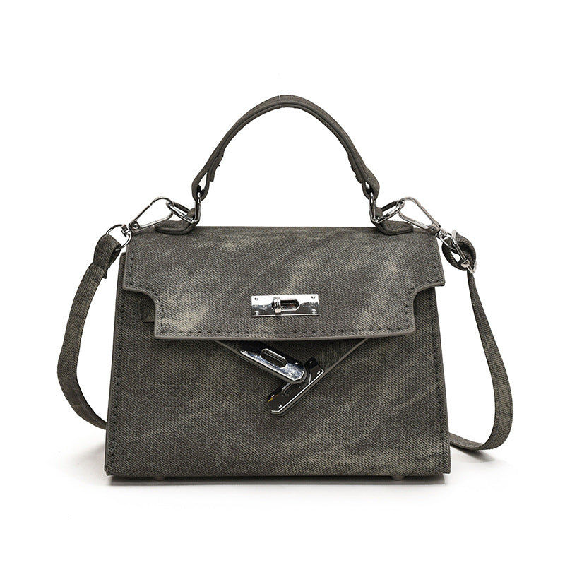 Luxury Minimalist Women Handbag Small Square Crossbody Bag Korean Style Fashionable Retro Office Tote Purse for Daily Commuting and Casual Outings 2026 New Design