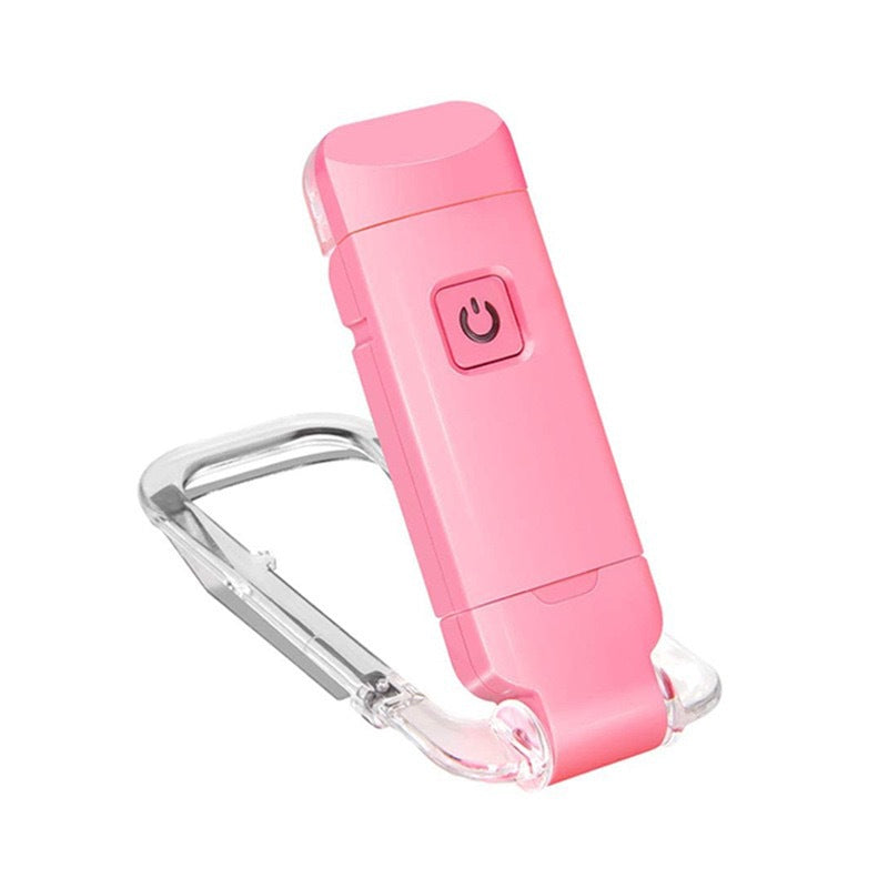 USB Rechargeable Clip On Reading Light for Books and E Readers Adjustable Brightness Portable Book Light with Flexible Gooseneck for Night Study Bedside Travel Office Use