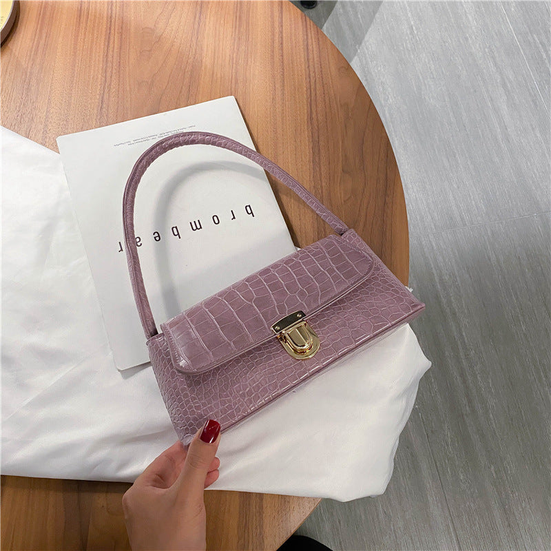 Women Fashion Handbag 2026 New Trendy Korean Style Pebbled Texture Top Handle Crossbody Bag for Casual Office Streetwear Stylish Lightweight Everyday Purse