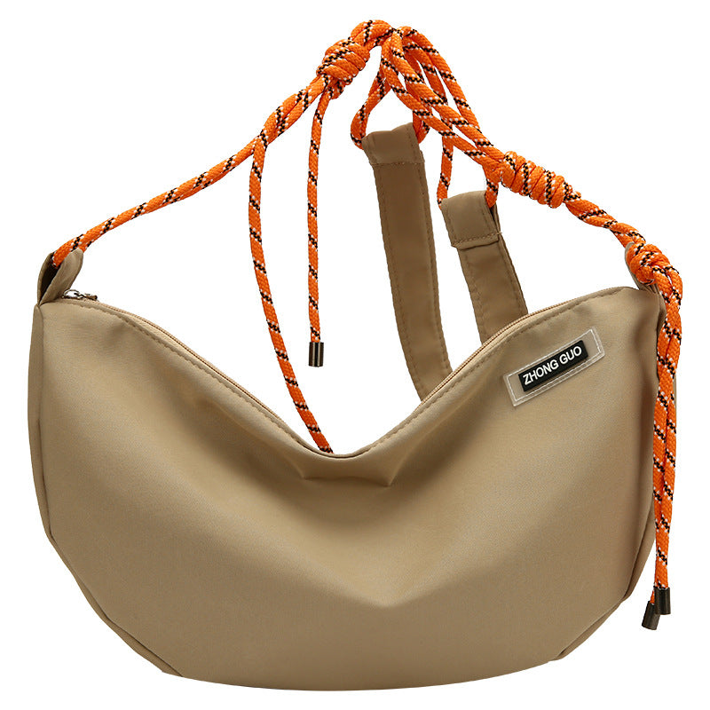 2024 New Trendy Unisex Crossbody Bag for Men and Women Lightweight Casual Sporty Puff Bag with Large Capacity Perfect for Daily Commuting Travel and Outdoor Activities Stylish Minimalist Design