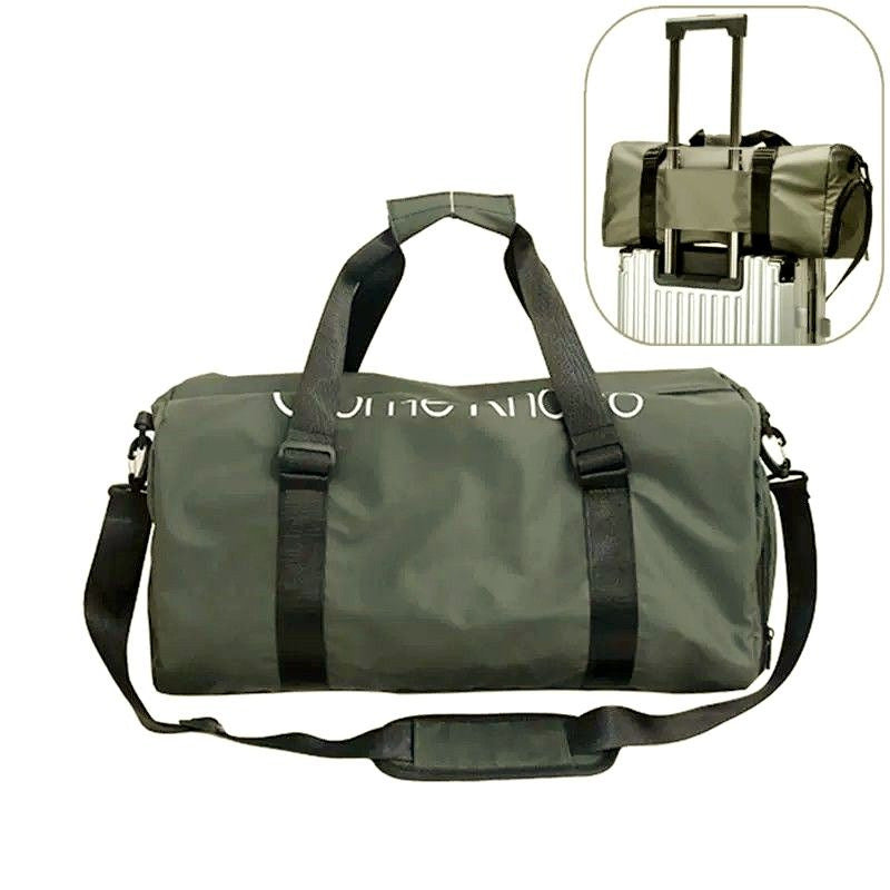 Large Capacity Waterproof Gym Bag for Men and Women with Dry Wet Separation Travel Sports Duffel Bag for Fitness Swimming Workout and Short Trips Lightweight Durable Carry All Sports Equipment
