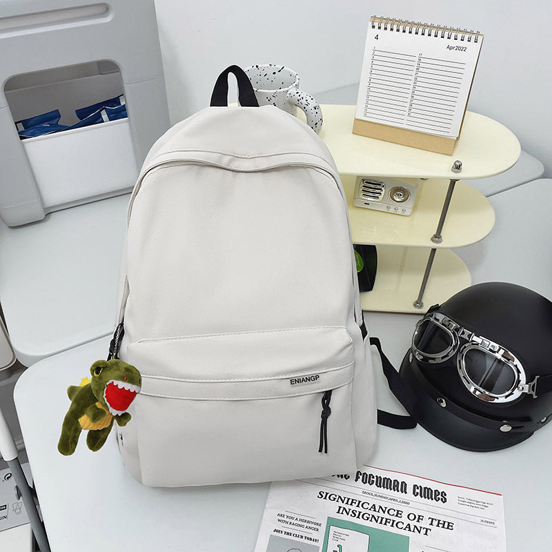 Men's Large Capacity Laptop Backpack for Travel College Students High School Teens Unisex Minimalist Durable Water Resistant Lightweight Shoulder Bag with USB Charging Port and Multiple Compartments