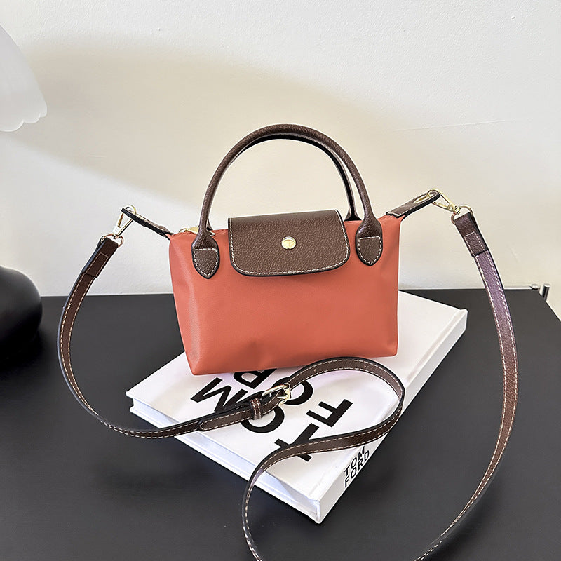 2024 New Autumn Winter Women Nylon Puff Bag Stylish Minimalist Crossbody Shoulder Handbag Lightweight Durable Fashionable Everyday Purse for Work Travel Casual Outfits