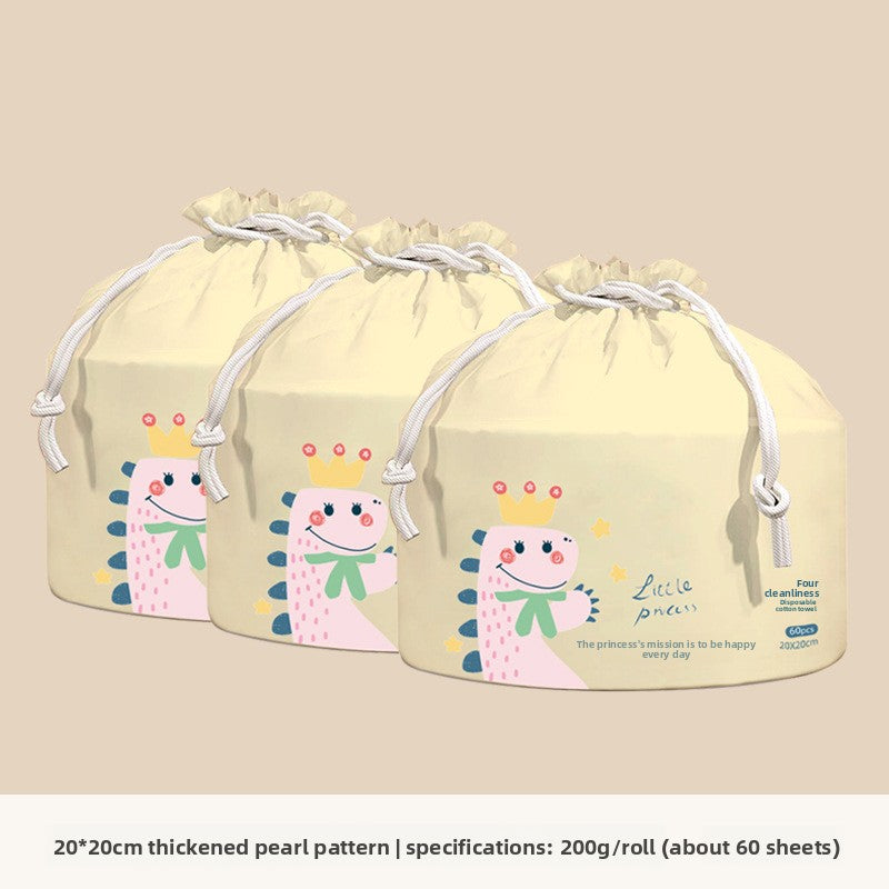 Premium 100% Cotton Disposable Face Towels for Face Cleansing Makeup Removal and Baby Care Soft Hypoallergenic Gentle on Skin Bulk Pack for Home Spa and Travel