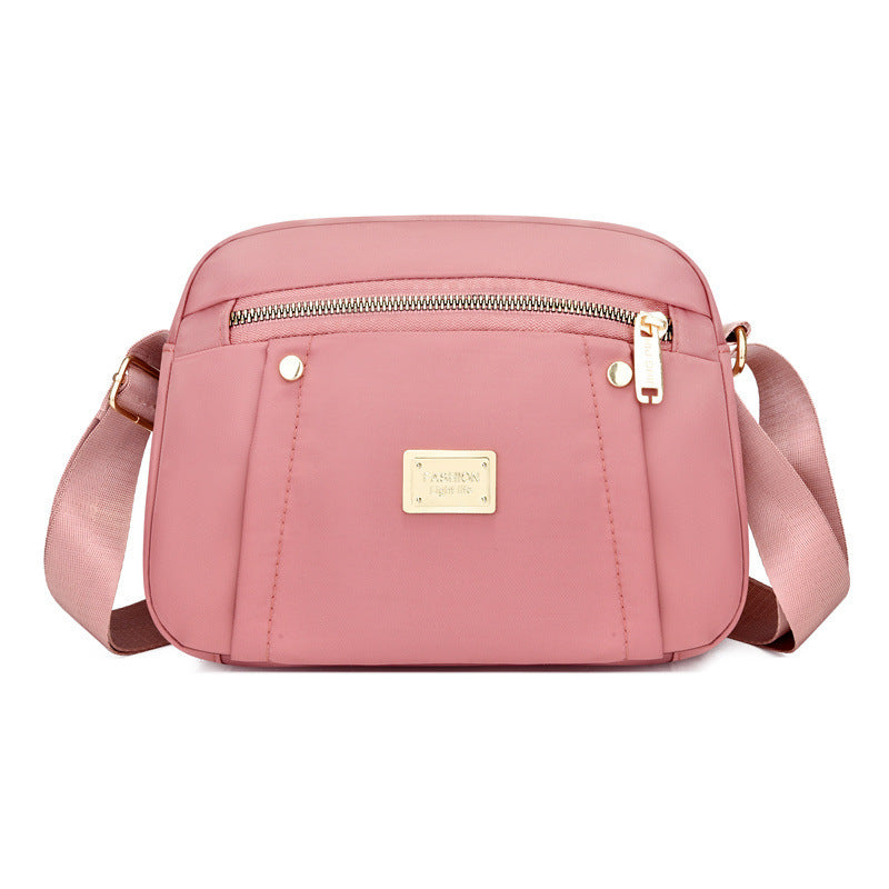 2026 New Lightweight Nylon Crossbody Bag for Women Stylish Versatile Shoulder Bag Perfect for Moms Middle Aged Ladies Casual Everyday Use Trendy Minimalist Design Comfortable Adjustable Strap Durable