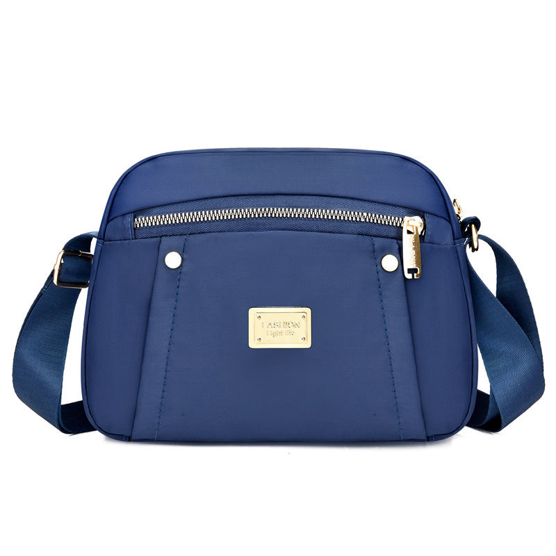 2026 New Lightweight Nylon Crossbody Bag for Women Stylish Versatile Shoulder Bag Perfect for Moms Middle Aged Ladies Casual Everyday Use Trendy Minimalist Design Comfortable Adjustable Strap Durable