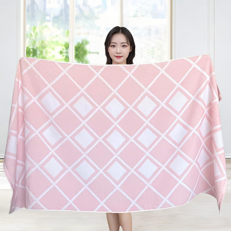 Premium 100% Cotton Bath Towel for Adults Soft Absorbent Quick Drying Non Shedding Lightweight Home Bathroom Essential Unisex Large Full Size Towel