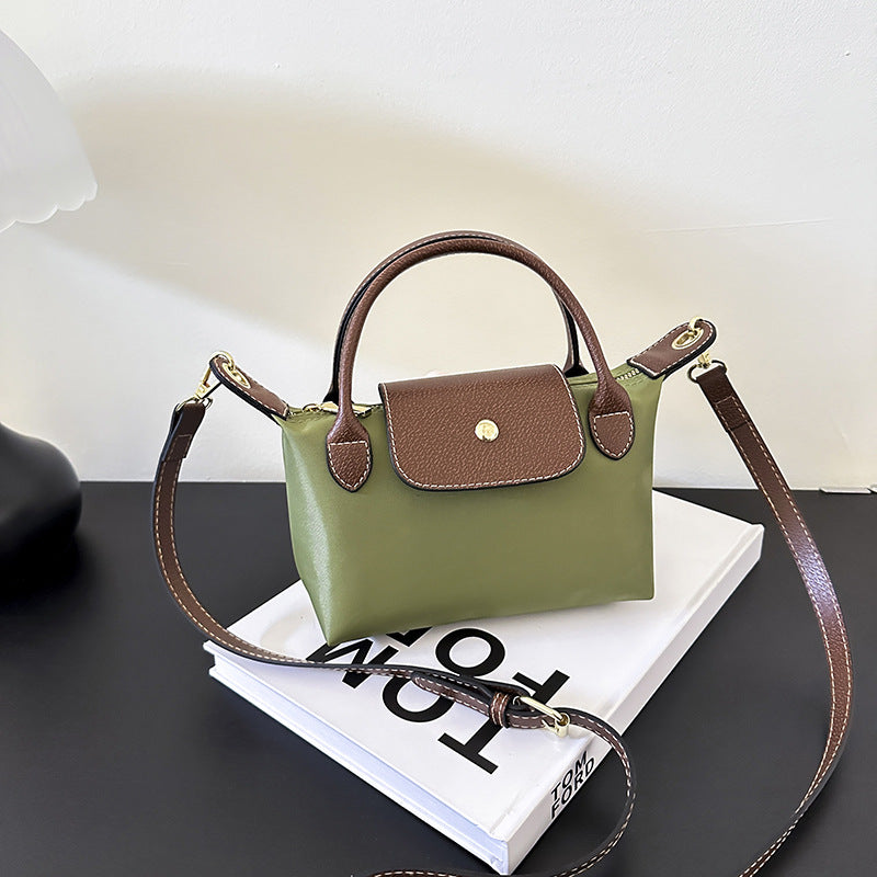 2024 New Autumn Winter Women Nylon Puff Bag Stylish Minimalist Crossbody Shoulder Handbag Lightweight Durable Fashionable Everyday Purse for Work Travel Casual Outfits
