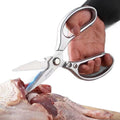 Bone-cutting Scissors - Heavy-duty Construction, For Poultry, Fish, and Bones, All Stainless Steel