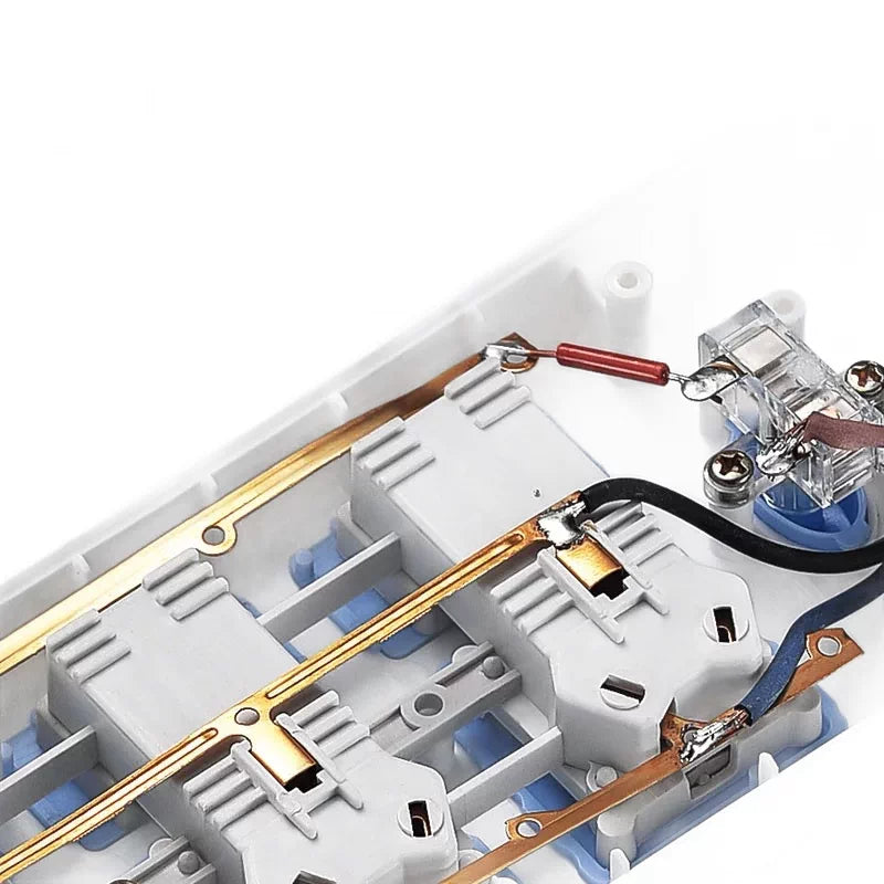 606 Series Extension Socket - Multi-Port Power Board, Long Cable, For Home Use