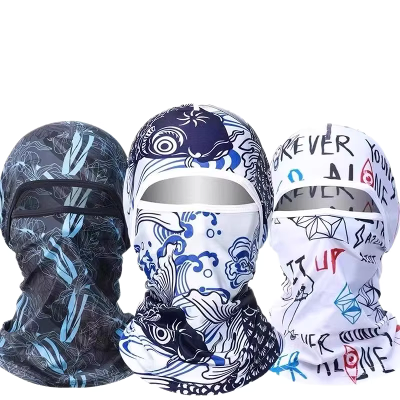 Ice Silk Face Mask - Full Face UV Protection & Breathable (