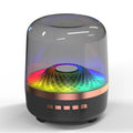 Crystal 4th Gen Mini Bluetooth Speaker - Colorful LED Lights, Wireless