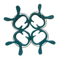 Plant Support Clip Set - For Orchids, Tomatoes, and Other Plants, Plastic Clips