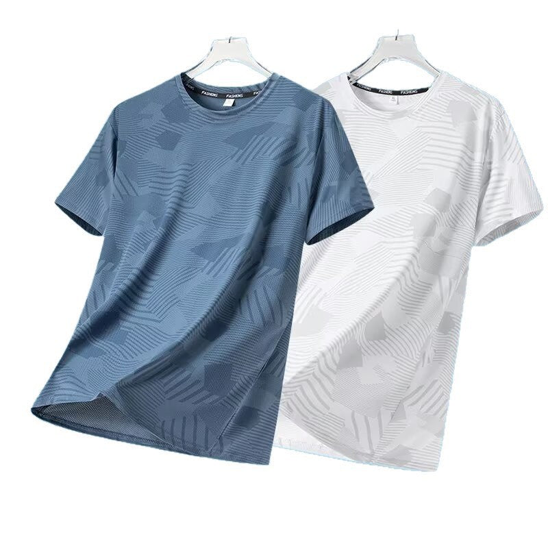 Casual Soft T-shirt - Silk Material, Perfect for Everyday Use
