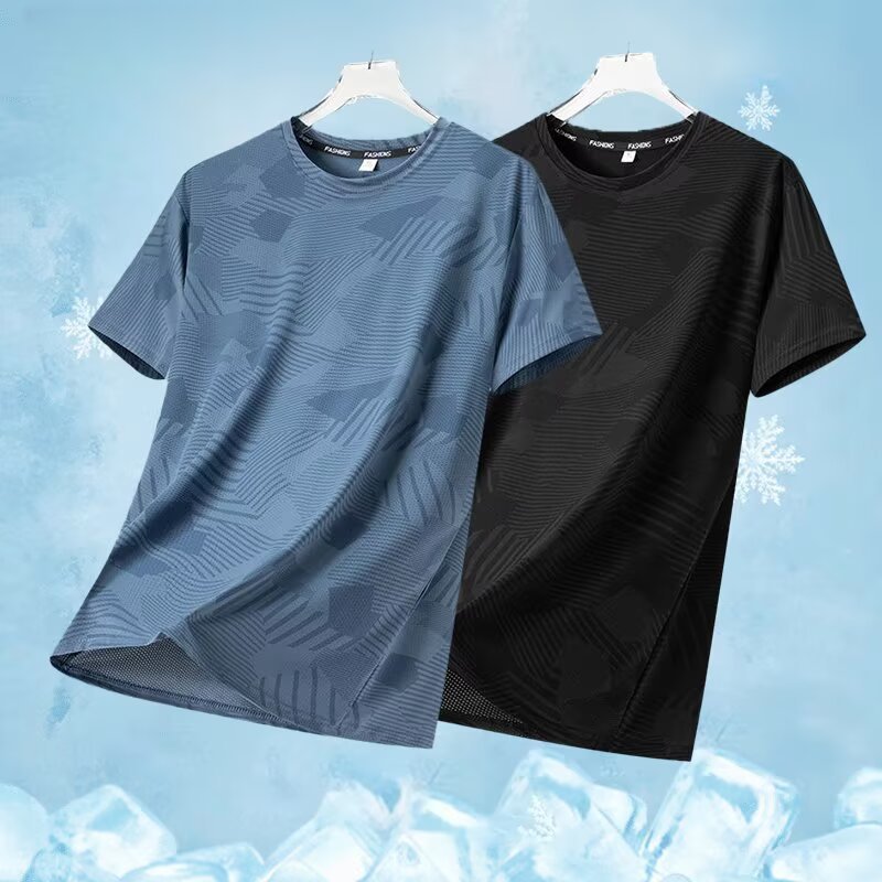 Casual Soft T-shirt - Silk Material, Perfect for Everyday Use
